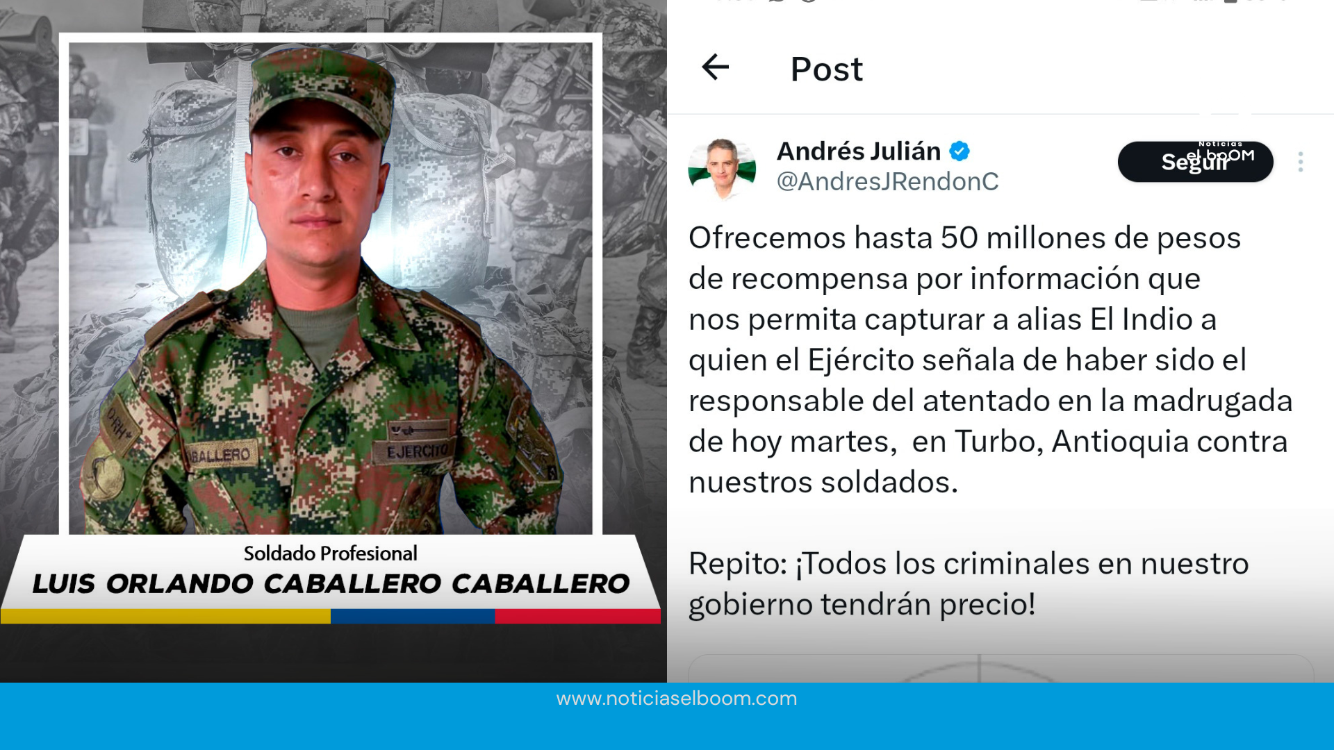 Gobernador De Antioquia Andrés Julián Rendón Anuncia Medidas Contra Ataque Del Clan Del Golfo En 8627